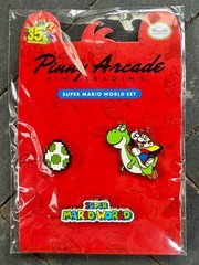 Pinny Arcade Super Mario World Pin Set Nintendo 35th Anniversary Sealed