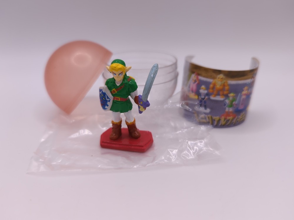 Legend Of Zelda Ocarina Of Time Gashapon Mini Real Figure Collection NEW RARE