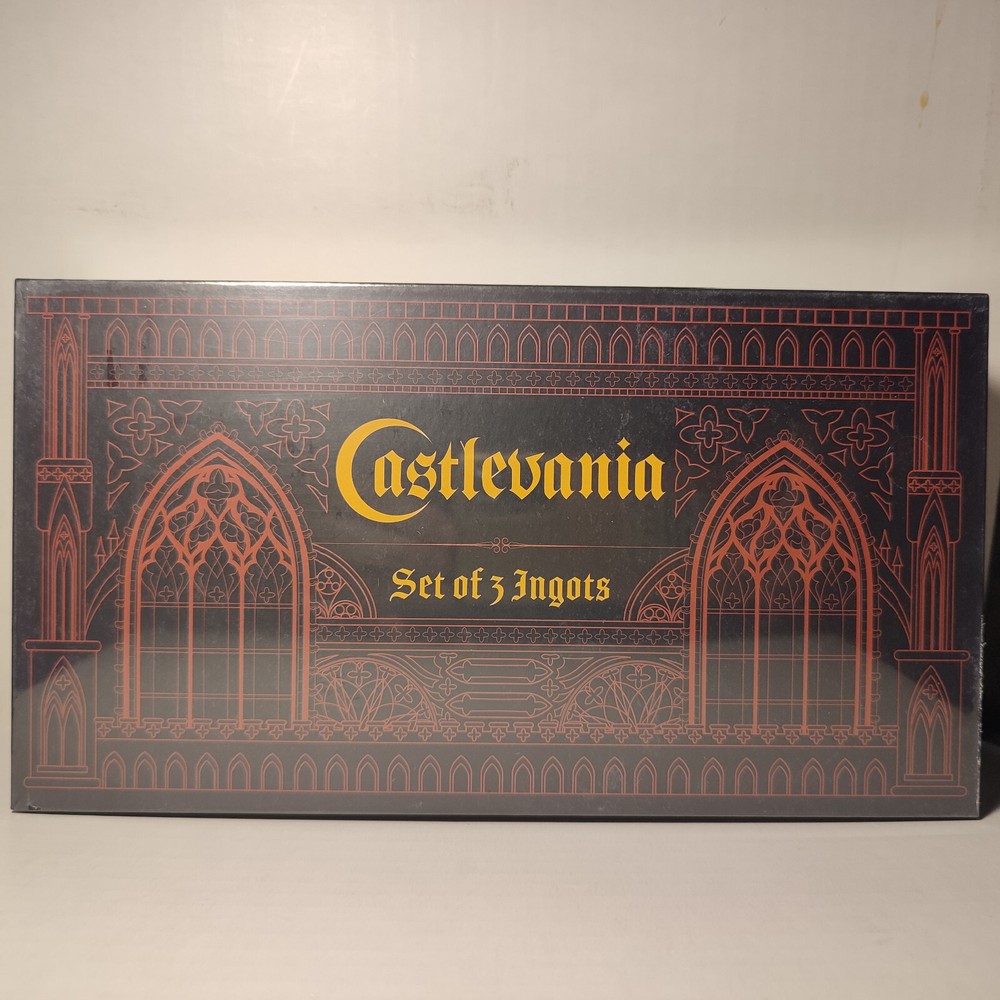 Castlevenia Alucard Maria Renard & Richter Belmont Metal Card Figurine Ingots