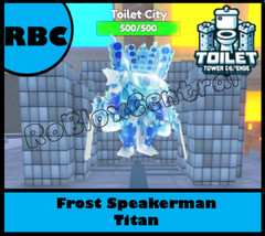 FROST SPEAKERMAN TITAN – CHEAP TOILET TOWER DEFENSE – TTD UNIT