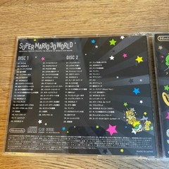 CLUB NINTENDO Original Super Mario 3D World Soundtrack CD a