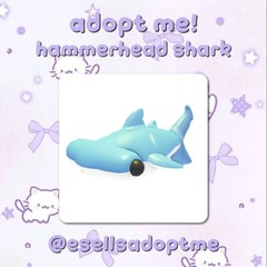 – adopt me! – hammerhead shark – regular + neon + mega –