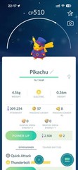Pokémon Go -Shiny Pikachu Costume Celebrations – Mini PTC/ Trade 20K Stardust