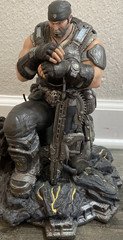 Microsoft Gears of War Marcus Fenix Statue Detailed Figurine