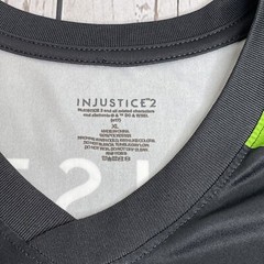 Injustice 2 Batman Jersey T Shirt GameStop Exclusive Mens XL DC Green Black
