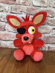 Funko FNAF Foxy Plush Red Eye Patch Original Scott Cawthon Yellow Eye 7”