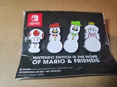 Nintendo Switch is the Home Of Mario and Friends pins