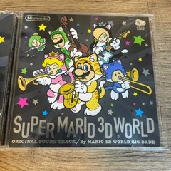 CLUB NINTENDO Original Super Mario 3D World Soundtrack CD a