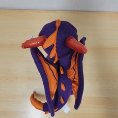 2012 Spyro The Purple Dragon Talking Plush Stuffed Animal Light Up Activision