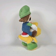 Nintendo Super Mario Bros Luigi Riding Yoshi 9″ Plush Little Buddy