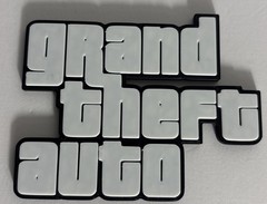 Grand Theft Auto Video Game Logo Sign – 3D Print