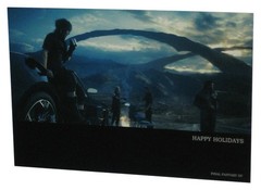 Final Fantasy XV Happy Holidays Square-Enix Japan Postcard