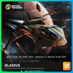 Star Citizen Gladius LTI Lifetime Insurance CCUd – Space Vendor