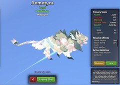 Demetyra Species | Creatures of Sonaria | Roblox