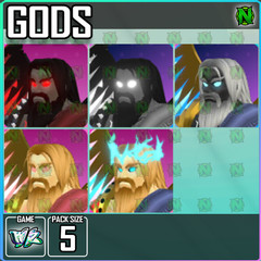 Roblox World Zero WZ – 5 PACK – MOUNTS – GODS