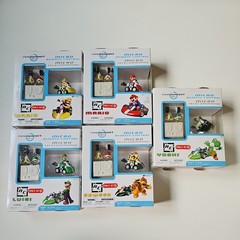 Super Mario Kart Wii Micro Remote Control Car R/C Nintendo Target Lot Of 5