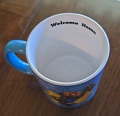 Fallout Vault Girl Coffee Mug 2017 Funko Bethesda Welcome Home Blueprint