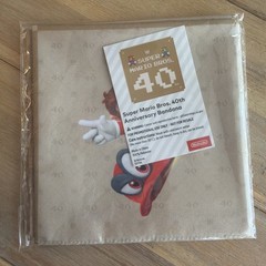 Super Mario Bros. 40th Anniversary Bandana Nintendo Store Mario Day 2026-NEW