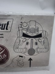 Fallout 76 T-51b Nuka Cola Power Armor Helmet Instructions Manual New Sealed