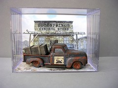 New Vegas Mojave Goodsprings Hot Wheels Truck mini diorama