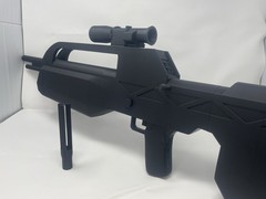 Halo 3 BR55 Battle Rifle Lifesize Plastic Toy Prop for Cosplay or Display