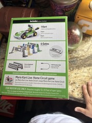 Nintendo Mario kart- live home circuit Luigi set