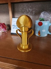 Mario Mushroom Cup Trophy – MarioKart Trophy – Mario Party Collectible Trophy