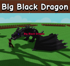 Big Black Dragon – GROW A GARDEN 2⚡FAST DELIVERY & Cheapest⚡