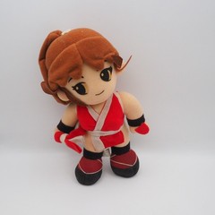 JK51 JUNK Fatal Fury King of Fighters Mai Shiranui SNK Plush 8″ Toy 1997 japan