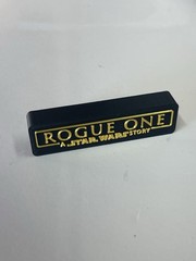 STAR WARS ROGUE ONE 3D printed Logo Thick Free Standing Shelf Display