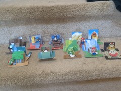 Super Mario World 1991 Stage Figure Diorama Nintendo Yoshi Bowser Prize Toy Rare