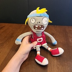 Plants Vs Zombies Pole Vaulting Zombie 11″ Plush Doll Unbranded