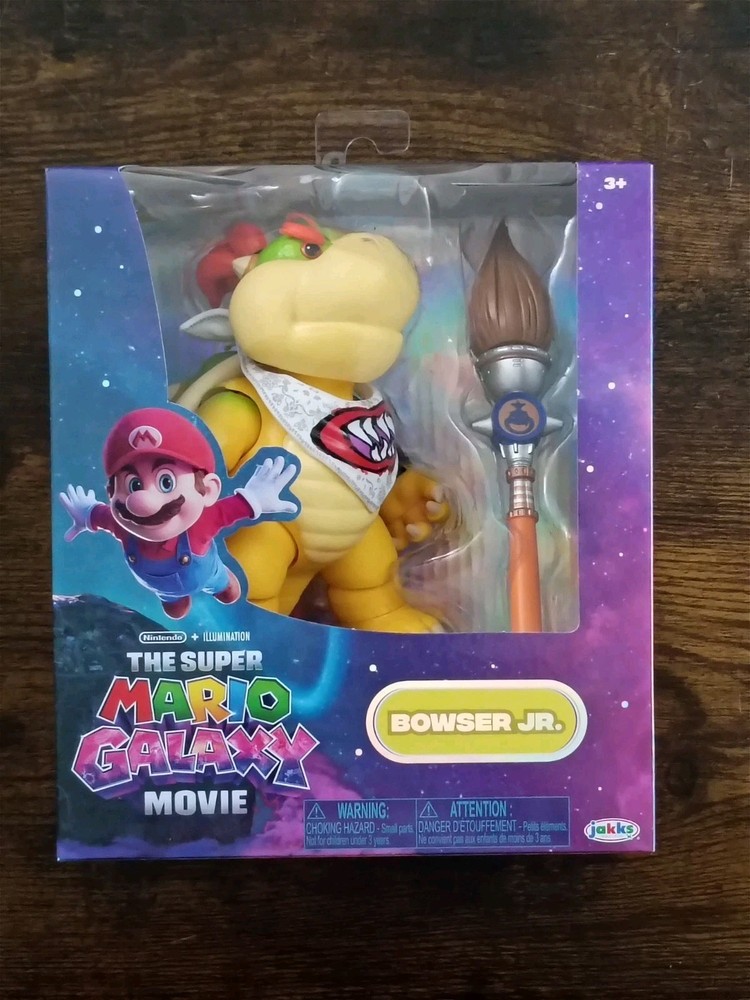 5″ BOWSER JR Super Mario Galaxy Movie World of Nintendo Jakks Pacific 2026