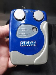 Vintage 1997 Sega Sports Portable AM/FM Radio Tested Works Model SS-11 Spectra