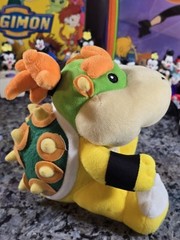 Nintendo Super Mario Bowser Junior Jr 6″ Plush SANEI SX501-006 -No Bib