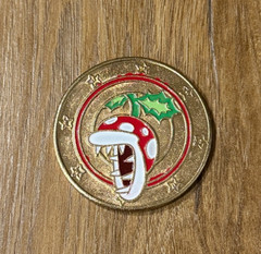 Nintendo Super Mario Frankford Candy Piranha Flower Coin Excellent Minor Marks