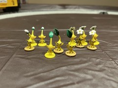Rare 2004 Agatsuma Pikmin 2 Mini figure Series 1 and 2 Mostly Complete Set