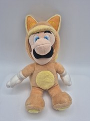 Super Mario 3D Land Fox Luigi 9.5″ Plush Toy Kitsune Luigi 2013 Stuffed Animal