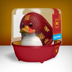 TUBBZ 1ST EDITION YEAR OF THE SNAKE Collectible Duck Official JEEP