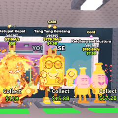 Gold Tang Tang Keletang $276,3M/s｜(Money Trait)｜Steal A Brainrot｜FAST DELIVERY