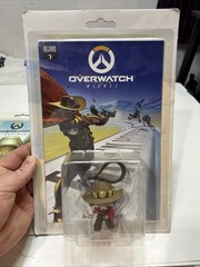 Overwatch Comic Book Torbjorn And McCree Authentic Blizzard W/ Keychain