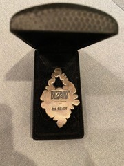RARE LIMITED VERSION of WoW Wrath of the Lich King Commemorative Silver Pendant