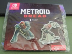 Metroid Dread GameStop Exclusive Pre-Order (Sealed Pin Set)