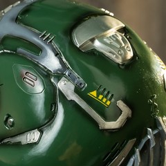 Xcoser Game DOOM Eternal Helmet Resin Replica Cosplay Props Wearable Fans Gift