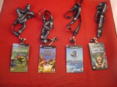 Nintendo Gamecube Promo Lanyard Set Luigi’s Mansion Wave Race Smash Bros Pikmin
