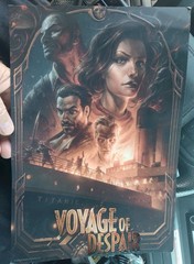 VOYAGE OF DESPAIR~CALL OF DUTY BLACK OPS ZOMBIES~Promo Poster Embossed 9.5″X14″