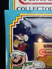 NIB Vintage 1989 Nintendo Collector Pin Set Super Mario Brothers