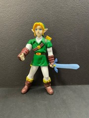 The Legend Of Zelda Ocarina Of Time 4.75” LINK Action Figure BD&A 1998 N64 LOOSE