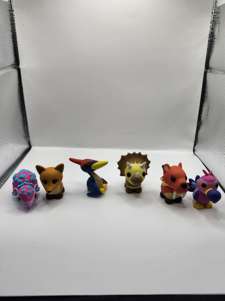 Adopt Me Fossil Isle Set Of 6 Roblox Figures And Unused Code