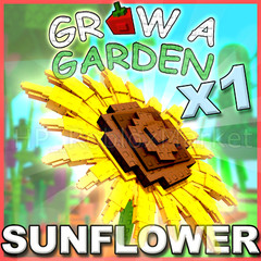 GROW A GARDEN |🌻SUNFLOWER *RARE* Fruit x1🌻| Roblox -🌱Fast Delivery & Easy🌱